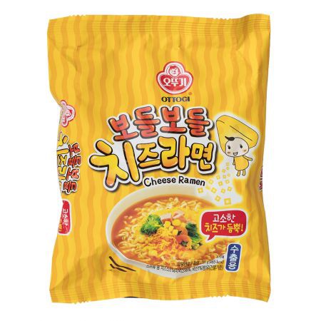 

Ottogi Cheese Ramen . mie instan korea rasa keju. 111gr