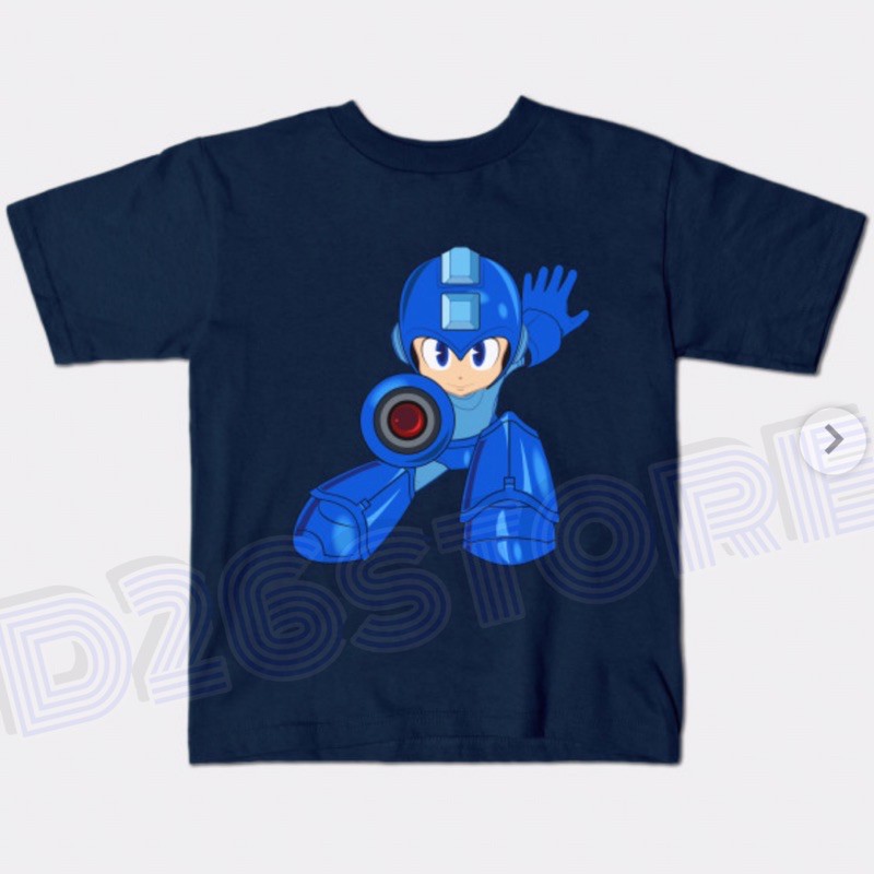 Kaos Anak Megaman Mega man Rockman cute Megaman series