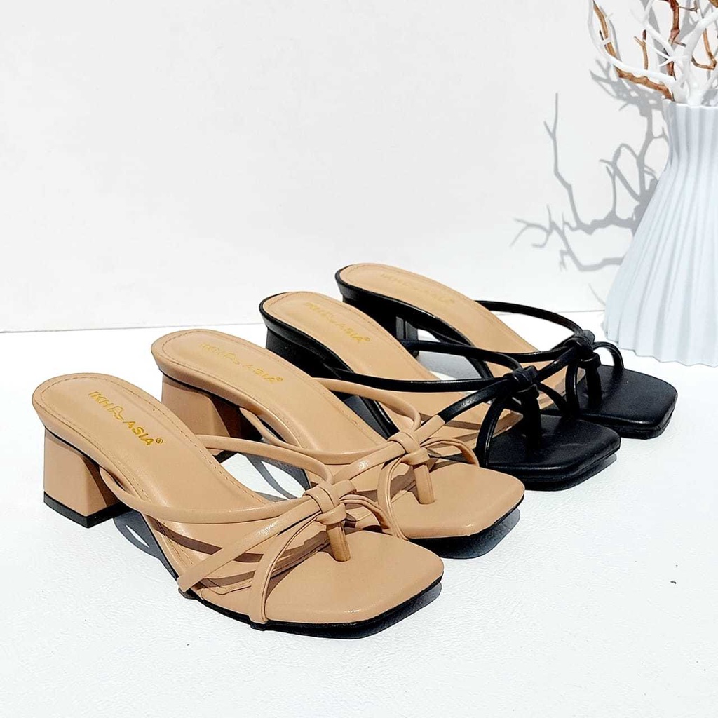 Sandal Wanita Heels Qila HT15 Premium