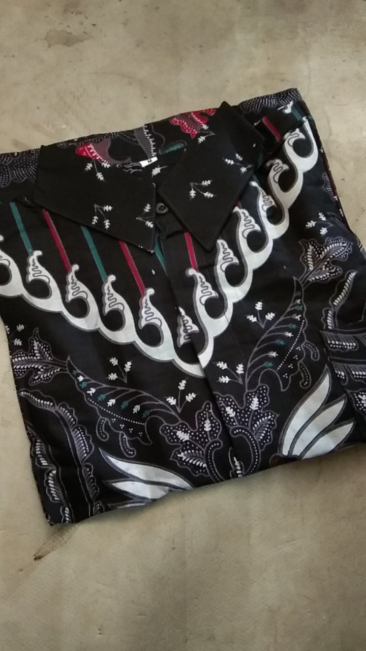 Batik Couple Keluarga Sania Ruffle Ori Ndoro Jowi Dnt Kupu Putih