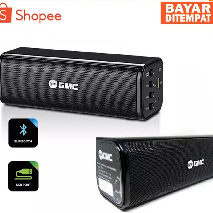 Speaker Bluetooth Mini GMC 881A Speaker Portable USB Memory GMC 881A