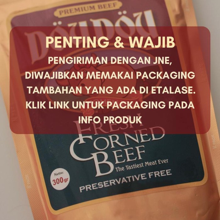 

Eksklusif Dou Dou Corned Beef Free ongkir