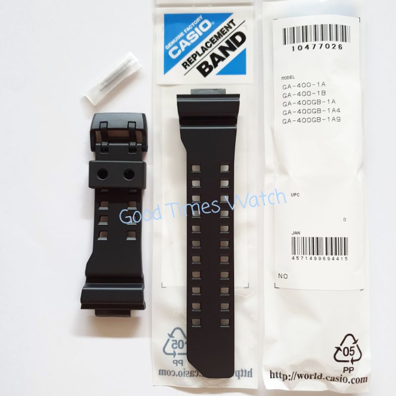 STRAP G-SHOCK GA-400 GA-400GB GA 400 GA 400GB Casio Original