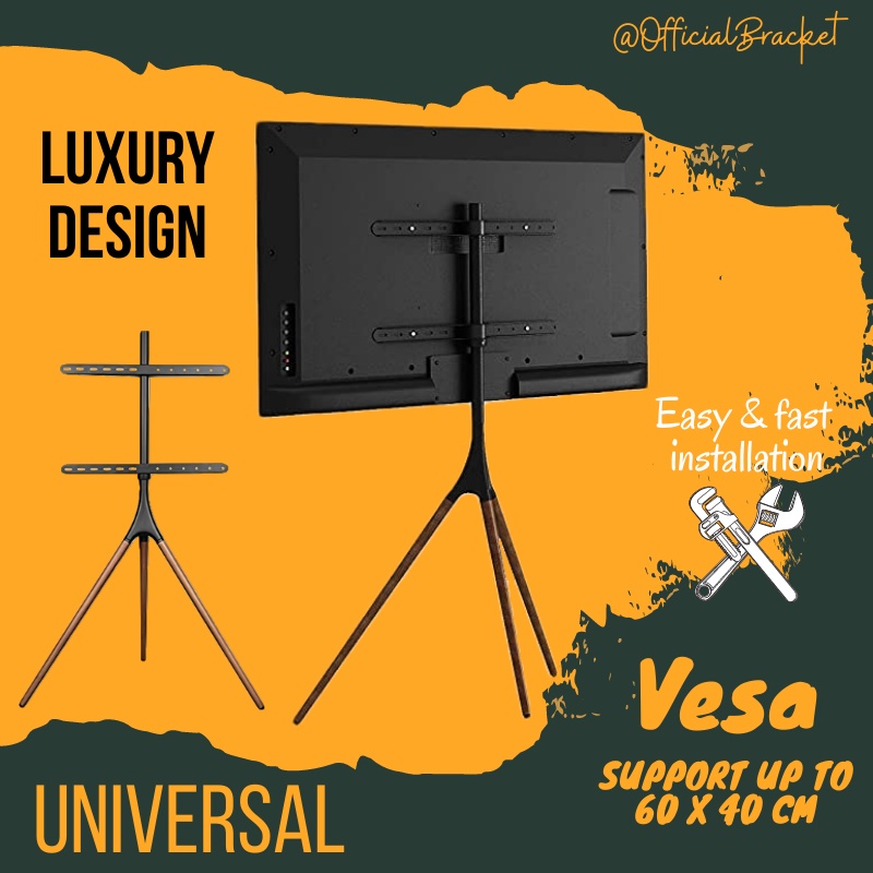 Bracket TV Stand Tripod 65 60 58 55 50 49 43 inch PREMIUM QUALITY IMPORT