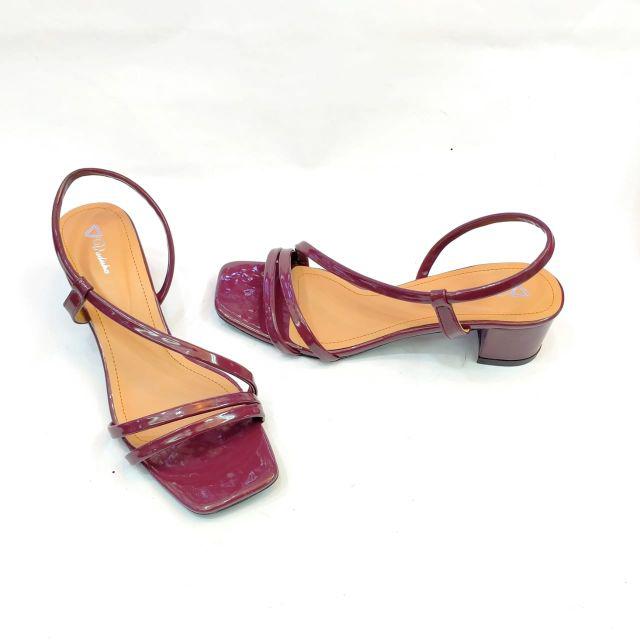 keynarra Best Quality Heels Tali Whit 5 Cm DANIA RN-04-Maroon