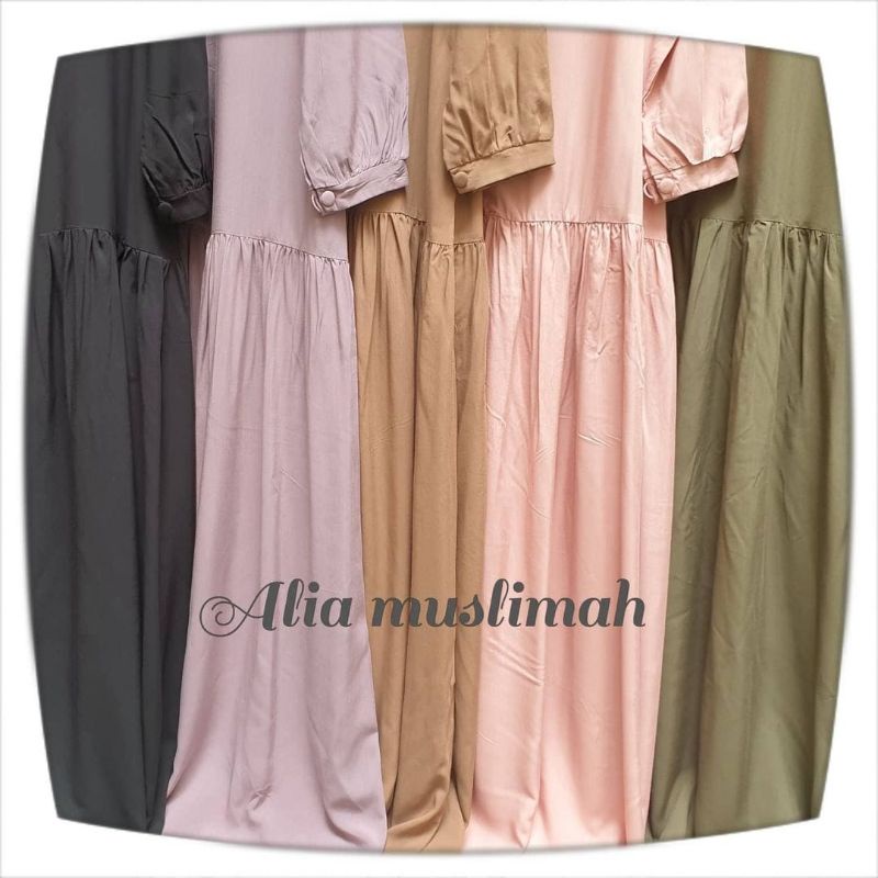 Gamis brand alia muslimah