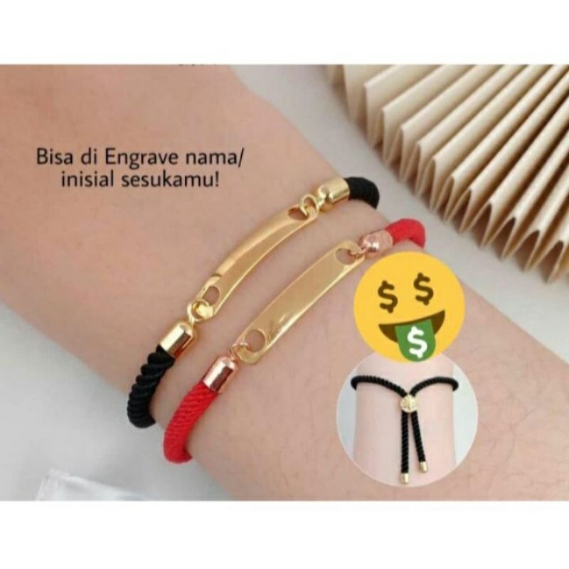 gelang tali emas serut 0,3gram"semar nusantara"