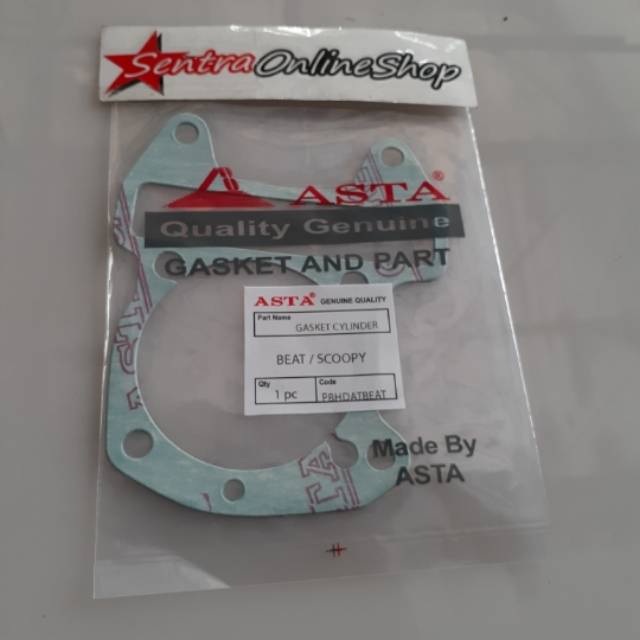 paking blok beat. scoopy karburator