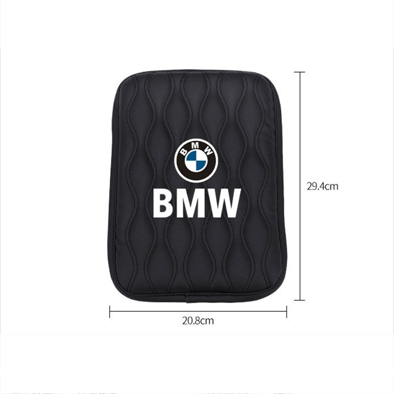 Car Armrest Pad Universal Leather Auto Center Console Storage Box Cover Mat Automobiles Waterproof Armrest Protector Cushion For BMW F30 E46 F10 E90 G20 E36 E39 E30 G30 E92 F20 X6 X1 X5 Z4 M3 X3 X4 5 7 Series 320I 218I 520I