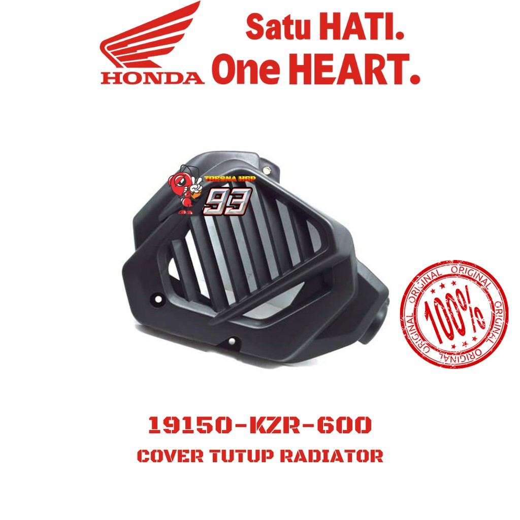 COVER TUTUP RADIATOR 
 RADIATOR VARIO TECHNO 125 FI ORIGINAL