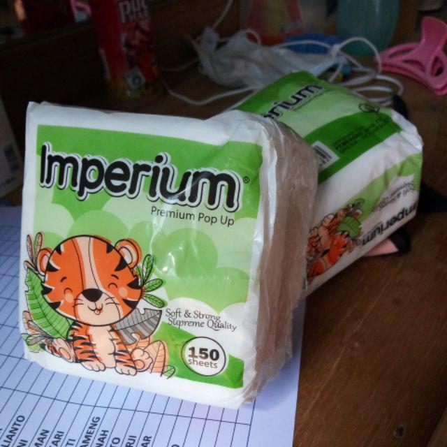 Tissue Popup Imperium Tisu Kotak Topup Tisue Tissu 150sheet Rumah Makan