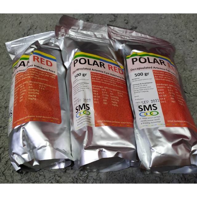 POLAR RED 500 GRAM BY SINAR MULTI SATWA