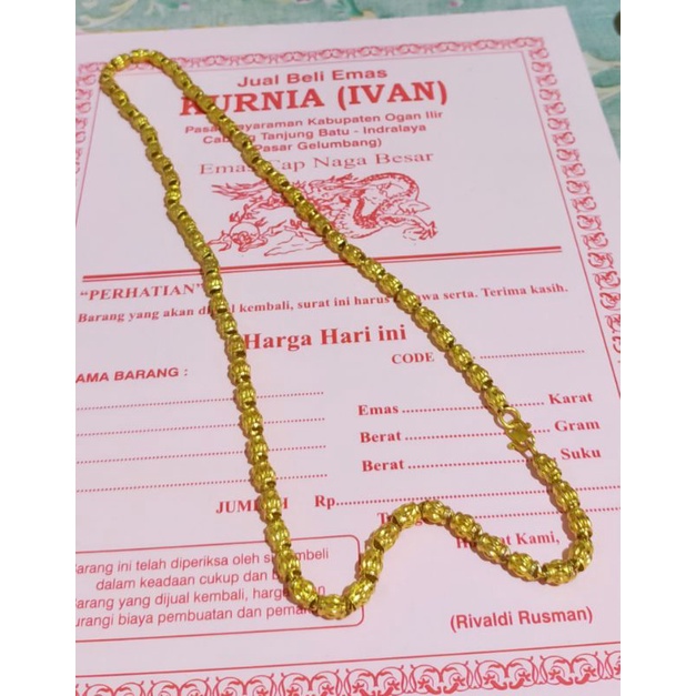 KURNIA (IVAN) Kalung bambu 10 gr