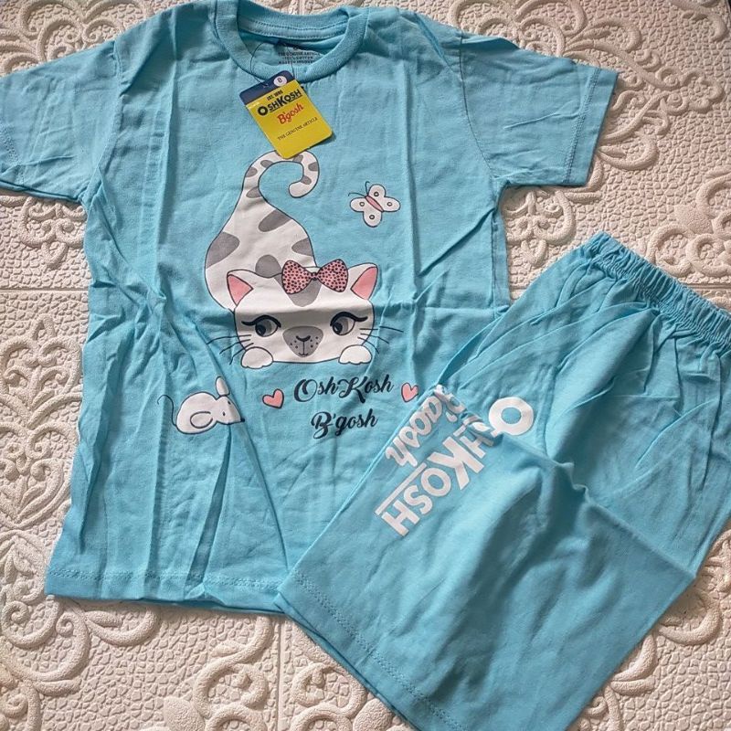 SETELAN KAOS ANAK PEREMPUAN//Size 246810//USiA 1 - 8 tahun.