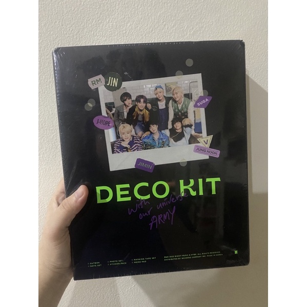 deco kit sealed bts booked