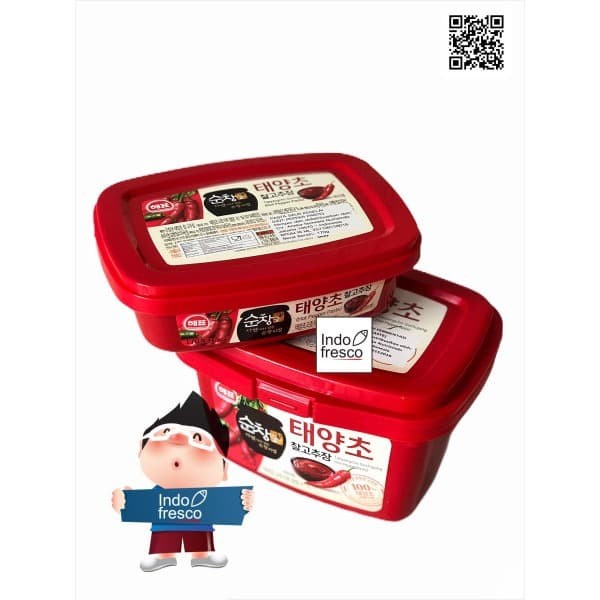 

sambal-aneka- sajo gochujang / sambal pasta korea/ hot pepper paste- 170gr -aneka-sambal.
