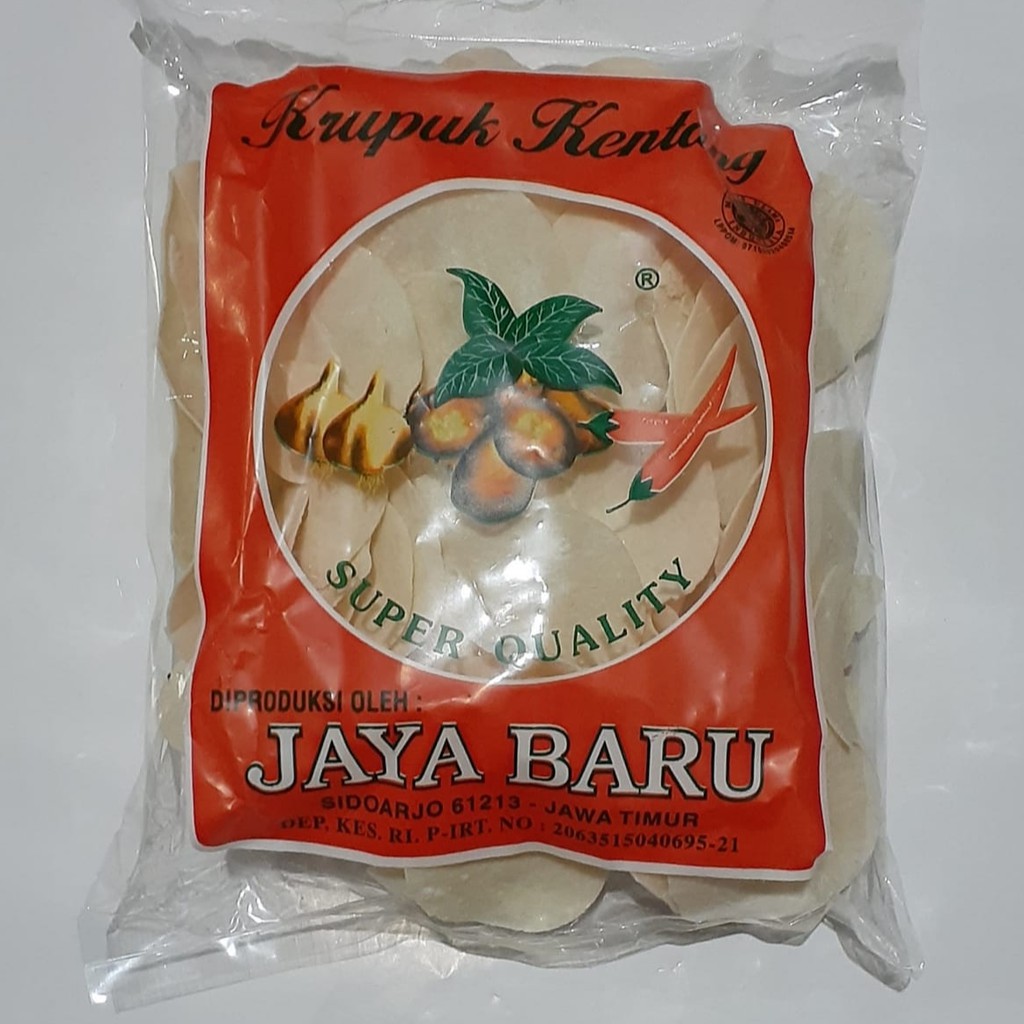 GROSIR Kerupuk  Kentang Putih Super Jaya Baru Krupuk Mentah 