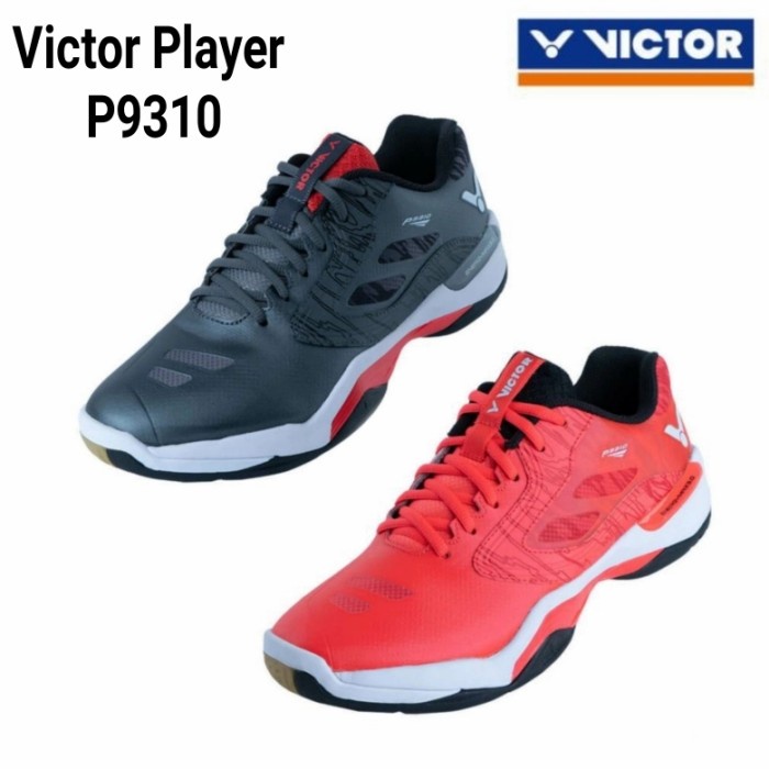 [COD] New Sepatu Badminton Original Victor Player P9310 Terbaru P 9310 Ori