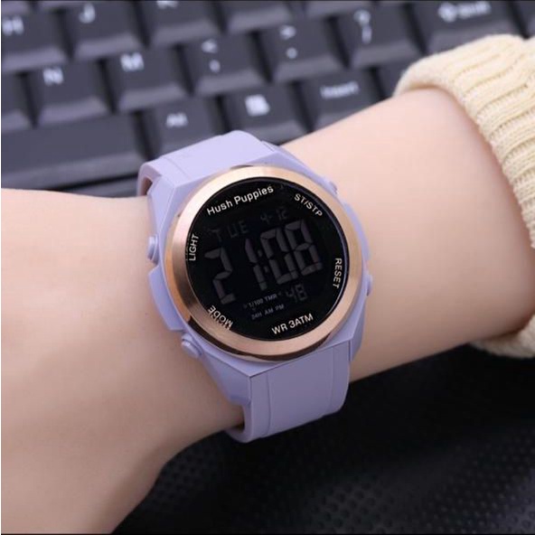 { KWS } JAM TANGAN WANITA PRIA CEWEK COWOK DIGITAL  Huspupies JJ-4390