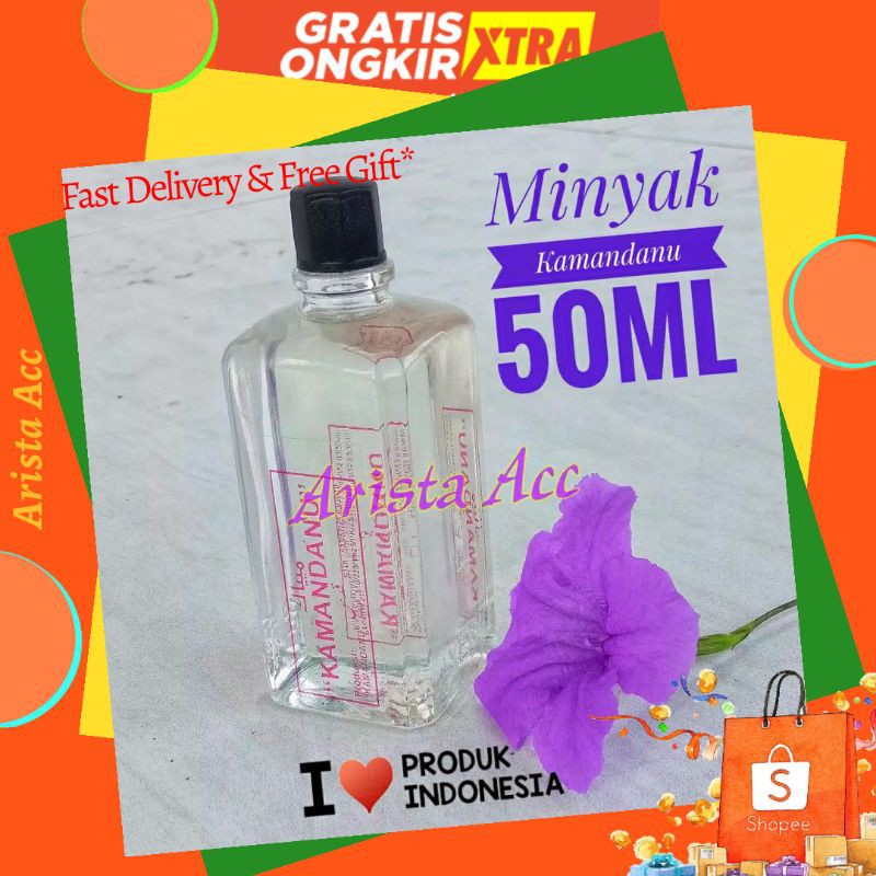 50ml Minyak KAMANDANU KUDUS Original Distributor Kudus