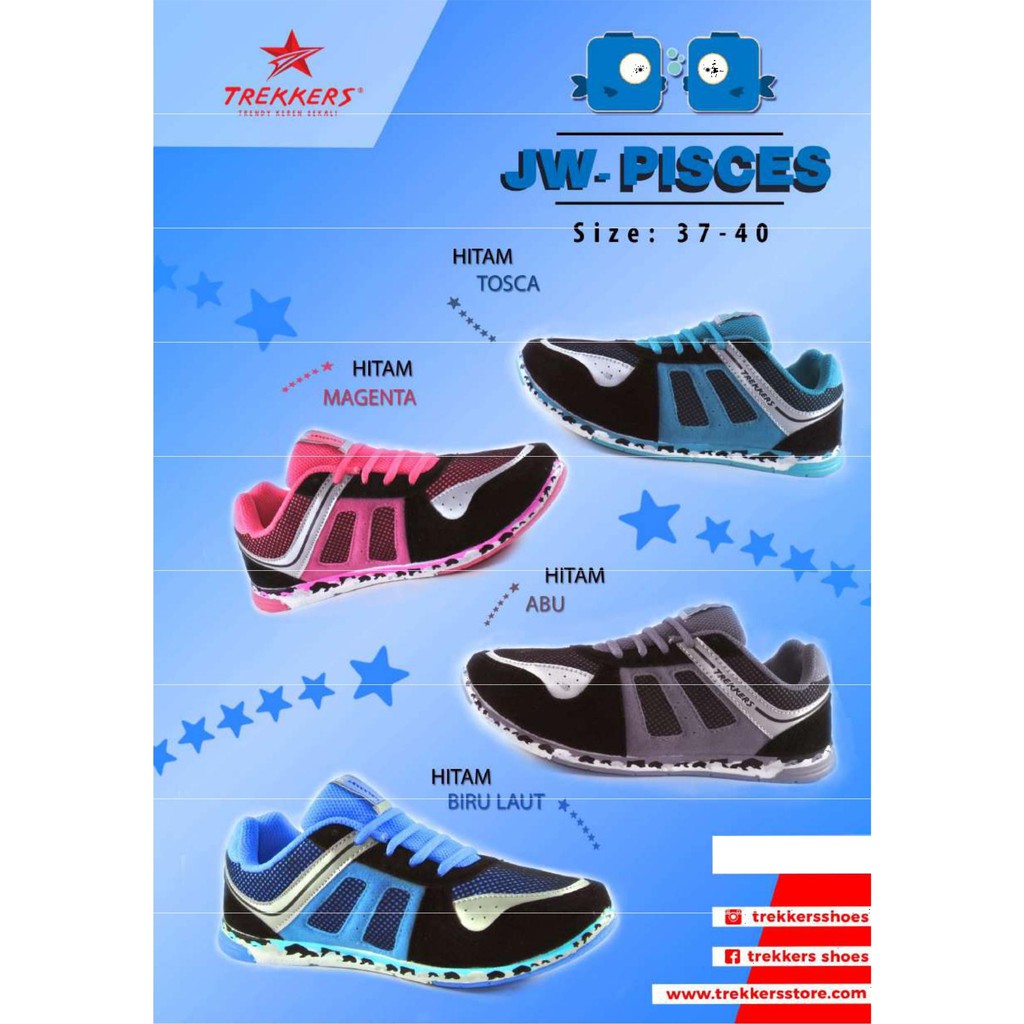 Sepatu Trekkers Pisces