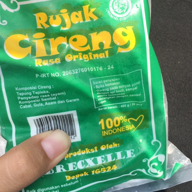 

Rujak Cireng aci