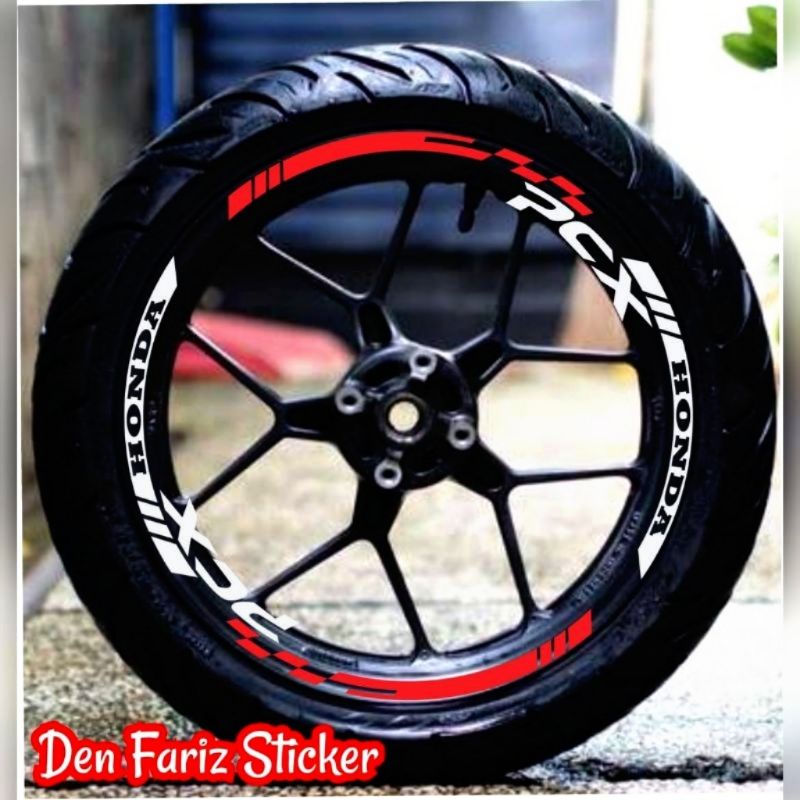 Stiker pcx 160 2021 Decal pcx Sticker velg Sticker velk motor honda PCX 160/150
