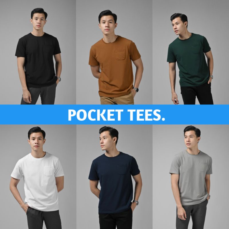 POCKET TEES By Male id | Heymale id