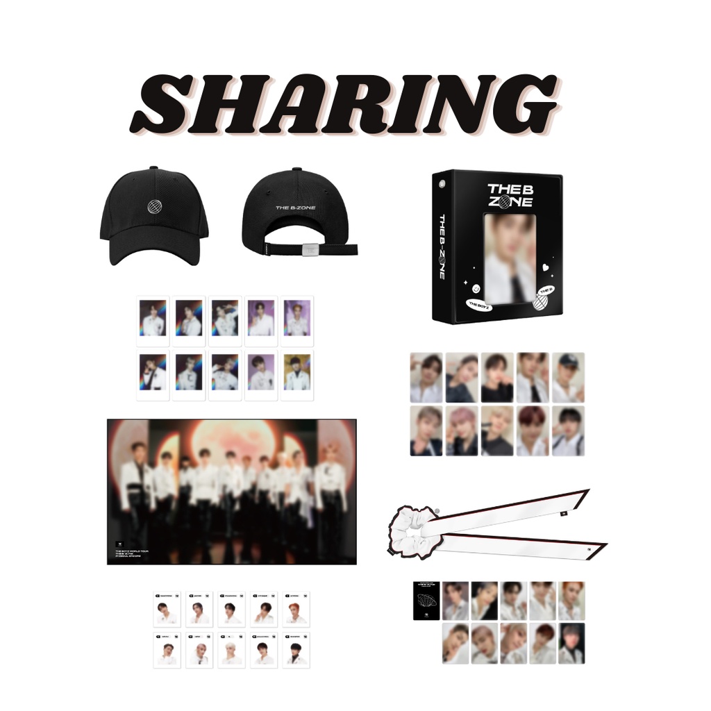 [PO] SHARING THE BOYZ: 2022 THE B-ZONE IN SEOUL ENCORE MD - Ball Cap/Beach Towel/Collect Book/Twilly
