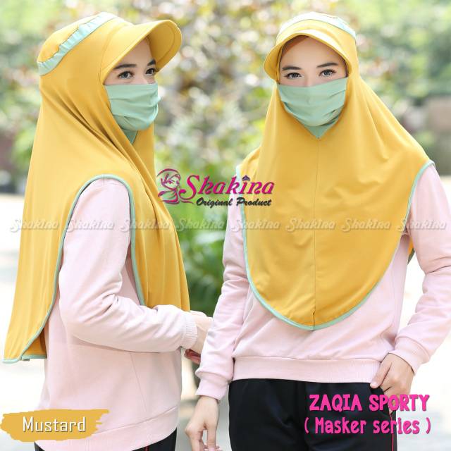 (((ORIGINAL SHAKINA))) Hijab instan ZAQIA SPORTY CAD