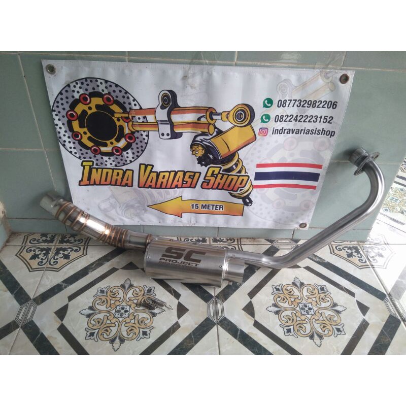 knalpot racing sc projek