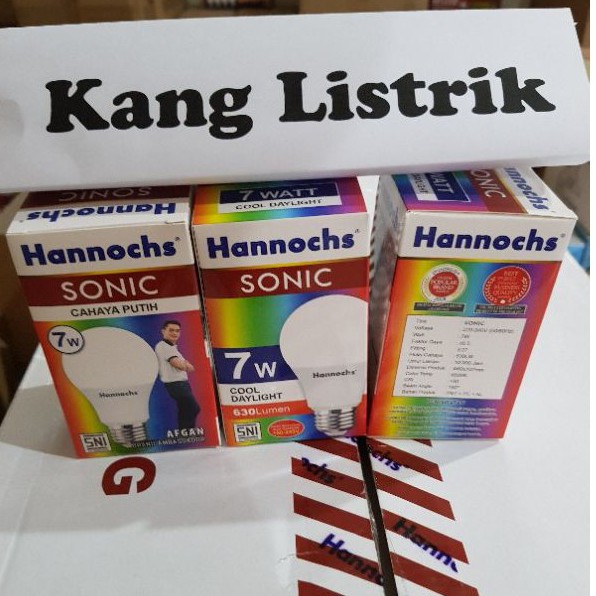 Hannochs Sonic Bulb Lampu LED 3W, 5W, 7W, 9W, 12W, 15W, 20W