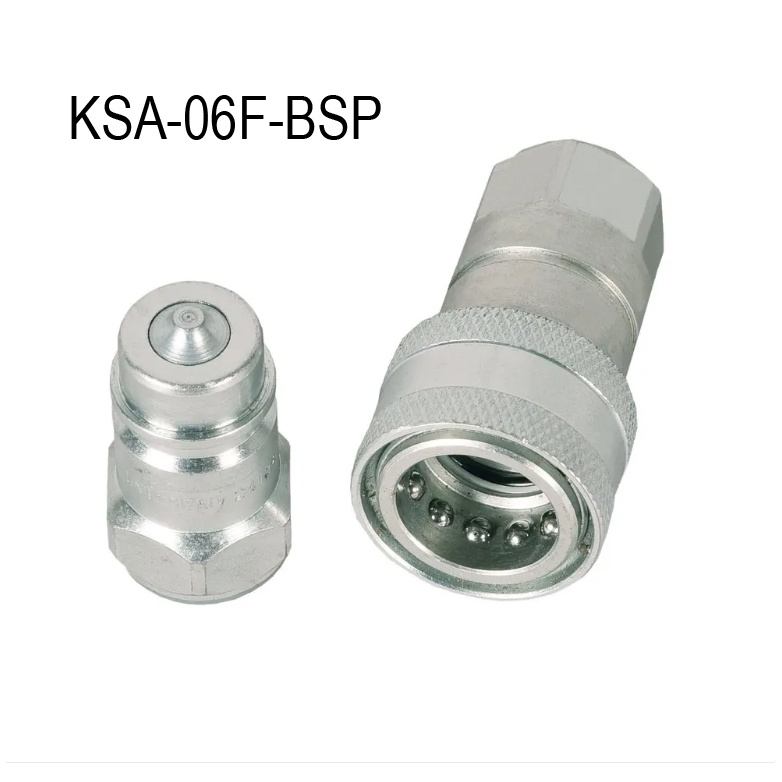 QC Quick Coupling 1/2" Coupler KSA-08F-BSP Hydraulic