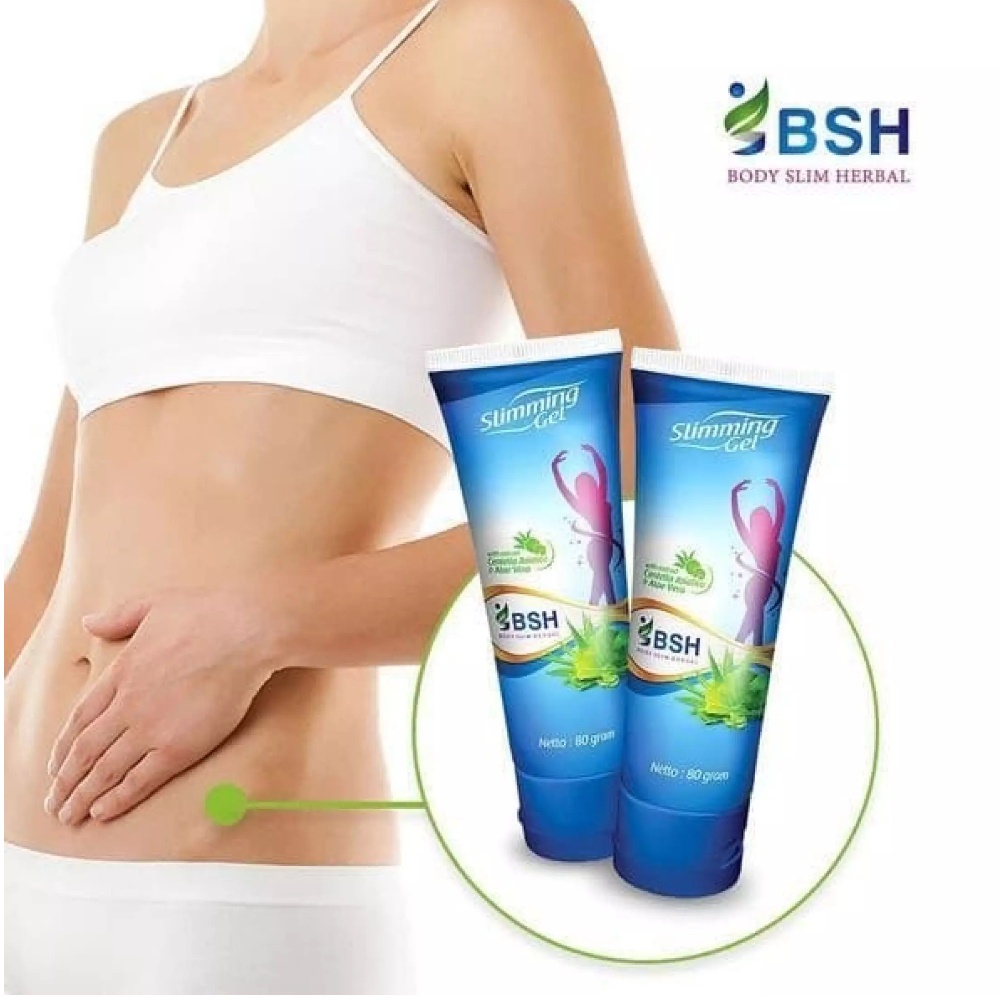 Bsh Slimming Gel I Body Slim Herbal I Body Herbal Slimming Gel I Pelangsing