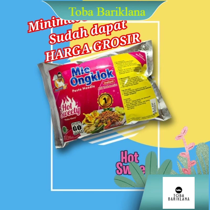 

GROSIR MIE ONGKLOK INSTAN KHAS WONOSOBO HOT SWETY