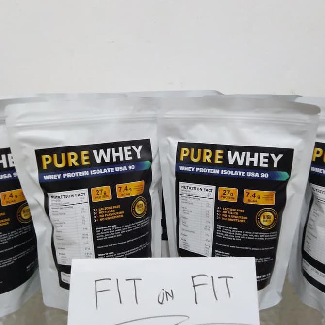 ⭐⭐ PRODUK BAGUS SUPLEMEN FITNES⭐⭐ PURE WHEY ISOLATE PROTEIN 90 US GLANBIA EKONOMIS