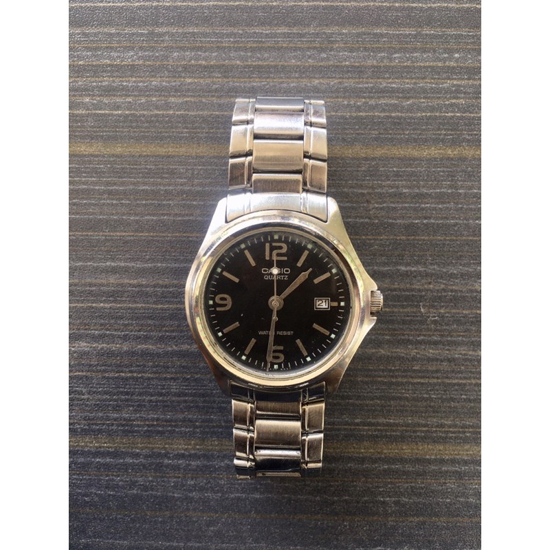 Bekas Second Preloved Jam Tangan Pria Klasik ORIGINAL Casio Silver Murah