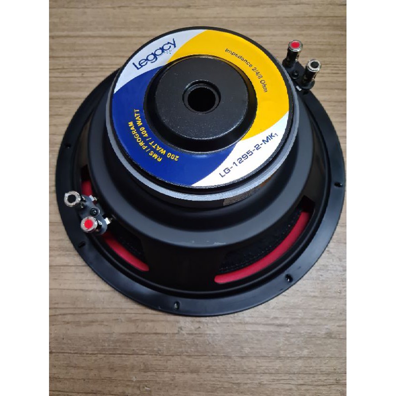 Speaker Subwoofer audio mobil legacy 1295 MK-2 Legacy Double Coil Legacy 12 inch 1295/1296 Subwoofer