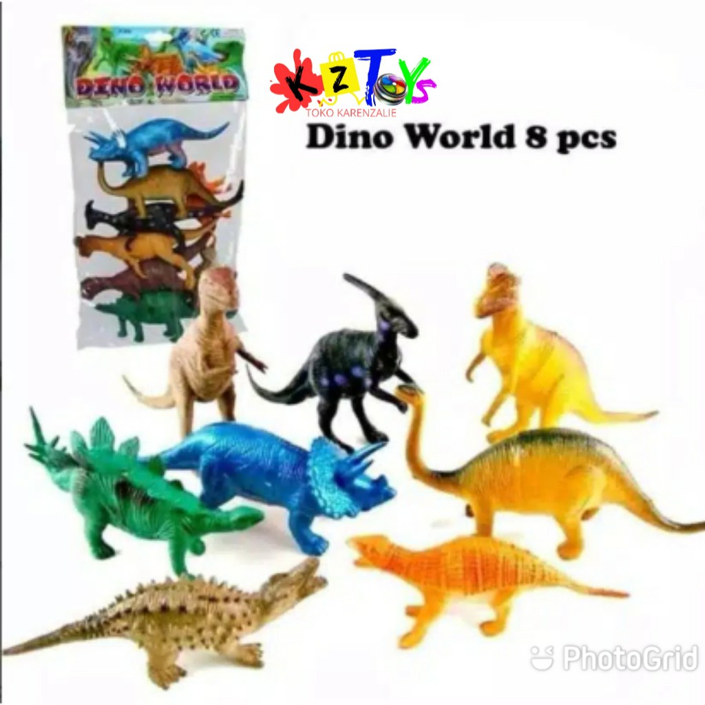 MAINAN DINOSAUR DINOSAURUS SET ISI KL5-012A