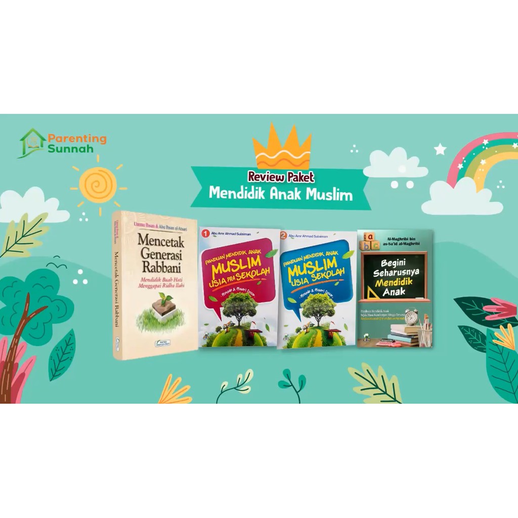 Paket Buku Mendidik Anak Muslim -  Salaf Project Store