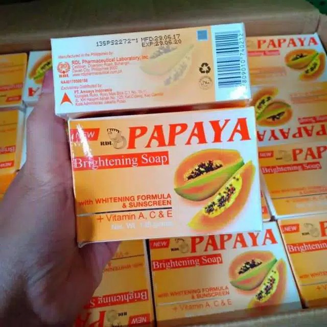 SABUN PAPAYA RDL ORI BPOM 135gr