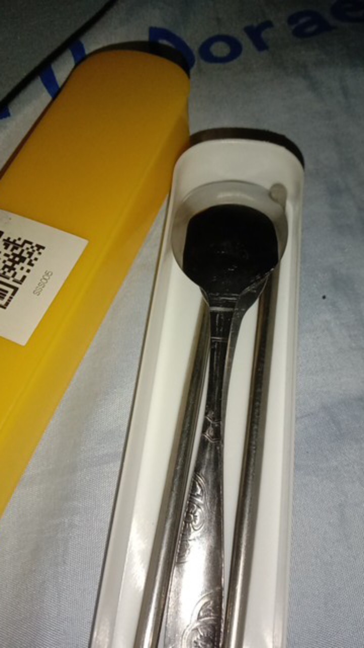 [120 Gram] Sendok Set Stainless Steel Tebel - Sendok Garpu Sumpit Alat Makan Set Premium Cod