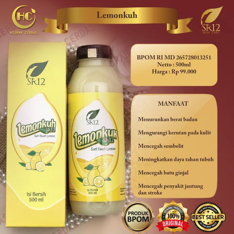 

Lemon Asli 99,96%/ sari lemon / Lemonku sr12 / pelangsing / pembakar lemak