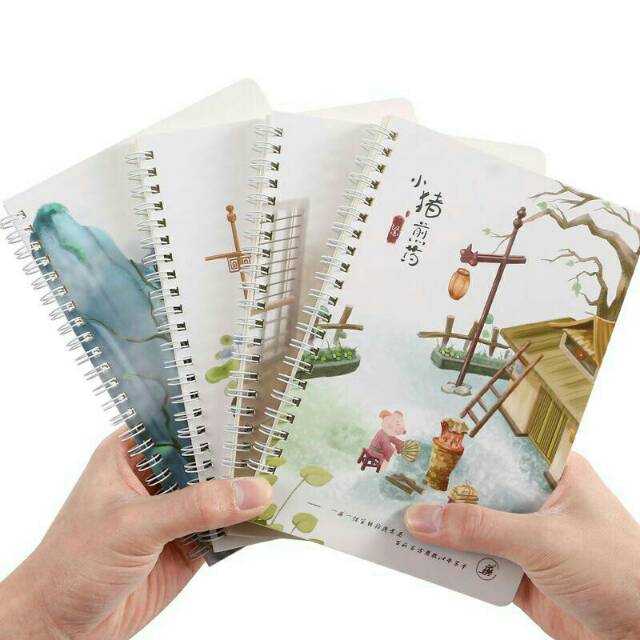 

ATK.TOP NoteBook Motif Kartun Karakter/ Bunga Cantik (harga per pcs)