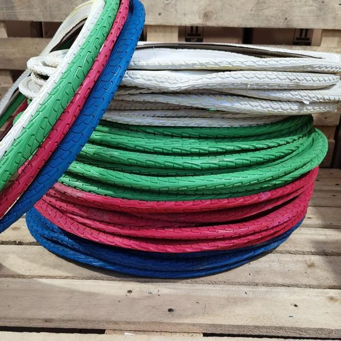 Ban Luar Sepeda 26 x 1.50 Warna Biru Merah Hijau Putih MTB Commuter Bike Federal DLL 26 Inch