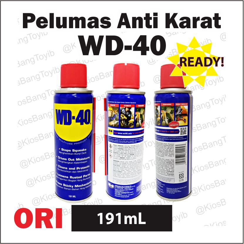 WD40 WD-40 120 mL 191mL Minyak Pelumas Anti Karat