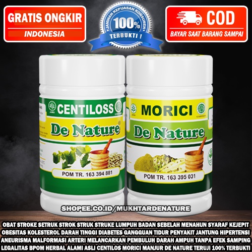 OBAT STROKE LUMPUH BADAN SEBELAH MENAHUN SYARAF KEJEPIT KOLESTEROL DARAH TINGGI HIPERTENSI SETRUK AM