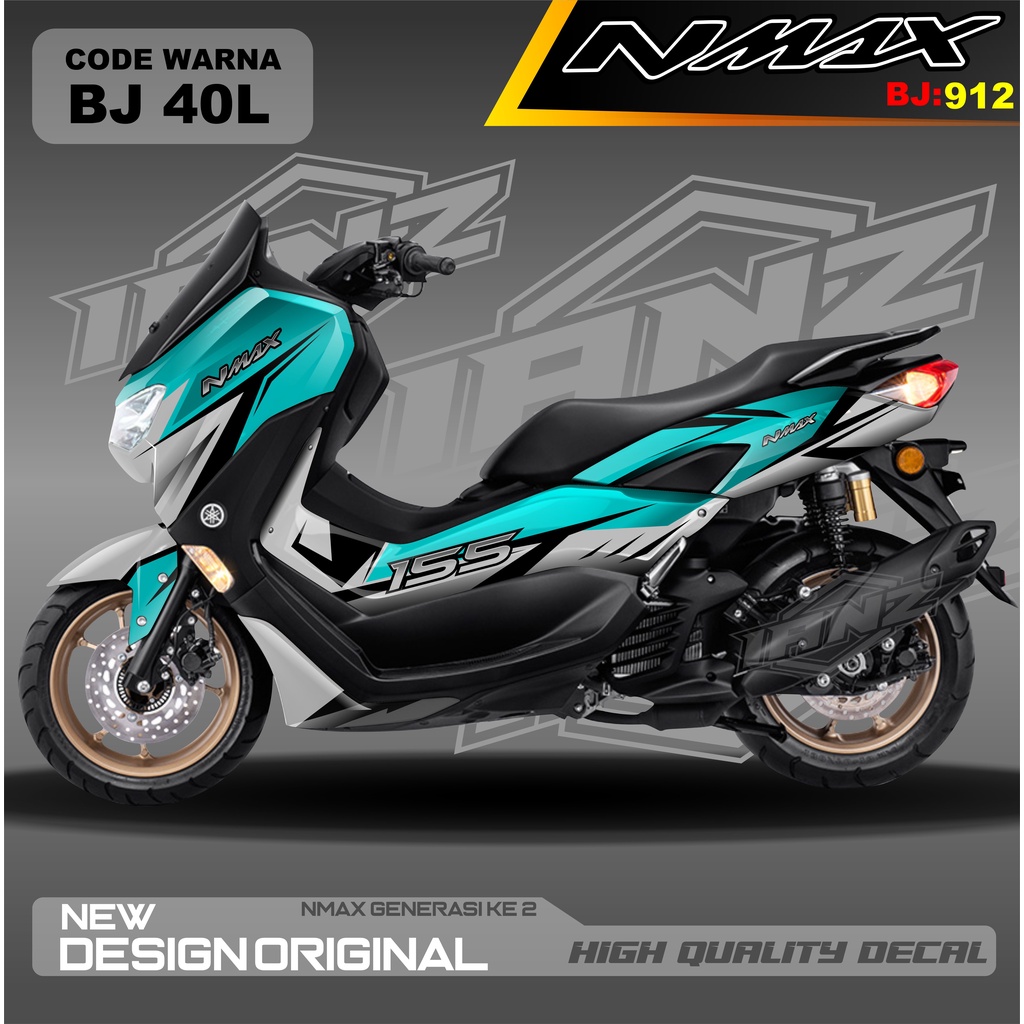 STICKER VARIASI NEW NMAX FULL WRAPPING BODY / DECAL FULL BODY NMAX / DECAL STIKER FULL BODY NMAX / STIKER DECAL NMAX TERBARU