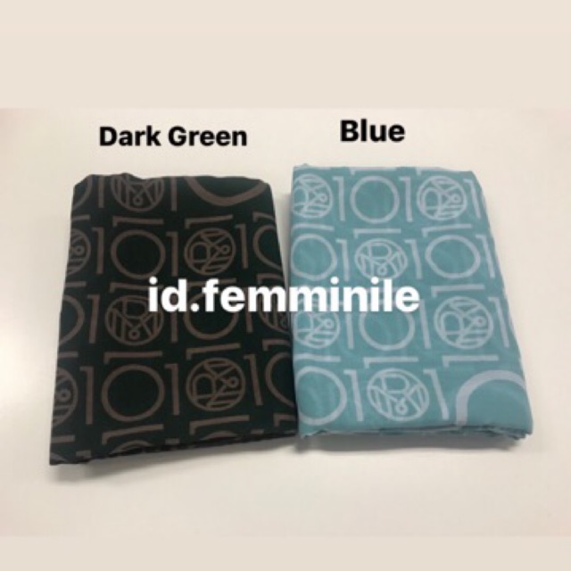 Monogram Scarf Ria Miranda Dekade