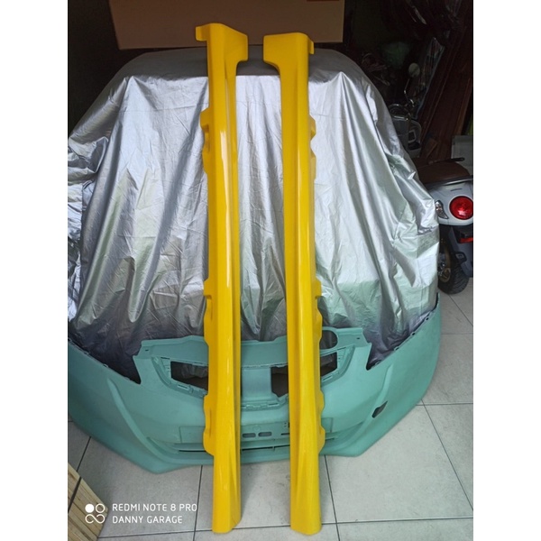 bumper mobilio Rs facelift,sideskirt all new brio,emblem H red